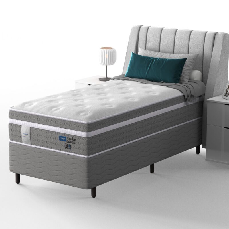 Colchão Solteiro Mola Ensacada Probel Comfort Soft Gel