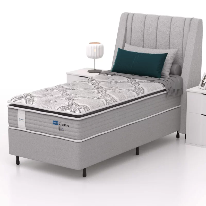 Conjunto Box Solteiro Mola Probel Creative Soft Gel