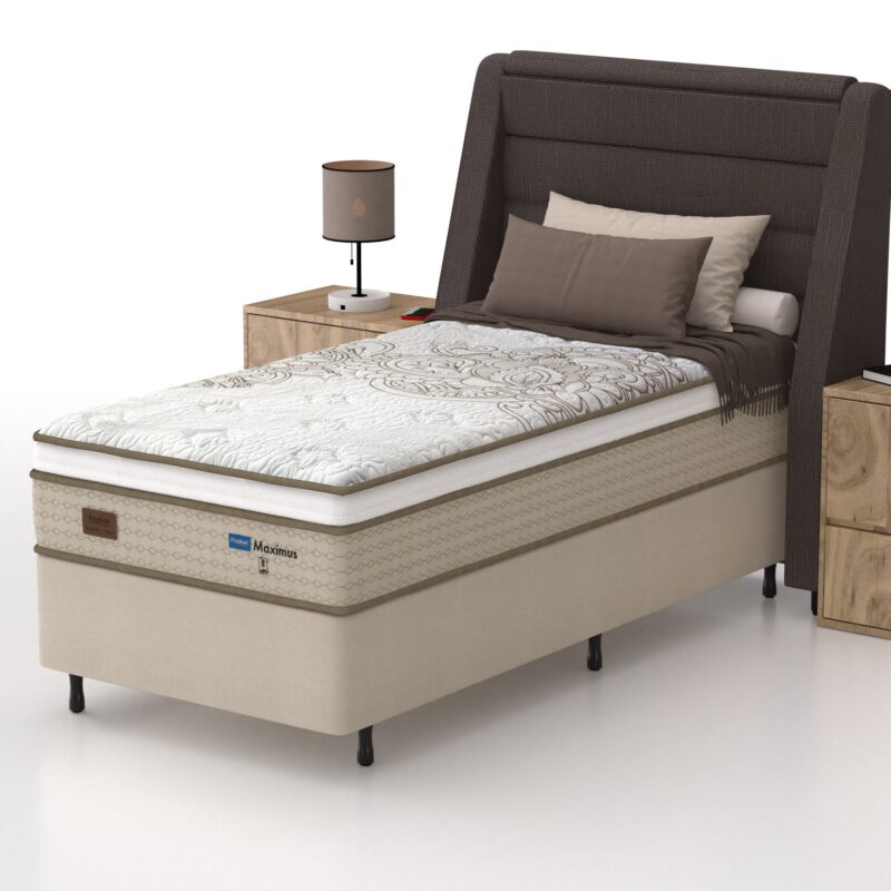 Conjunto Box Solteiro Mola Ensacada Probel Máximus Plus